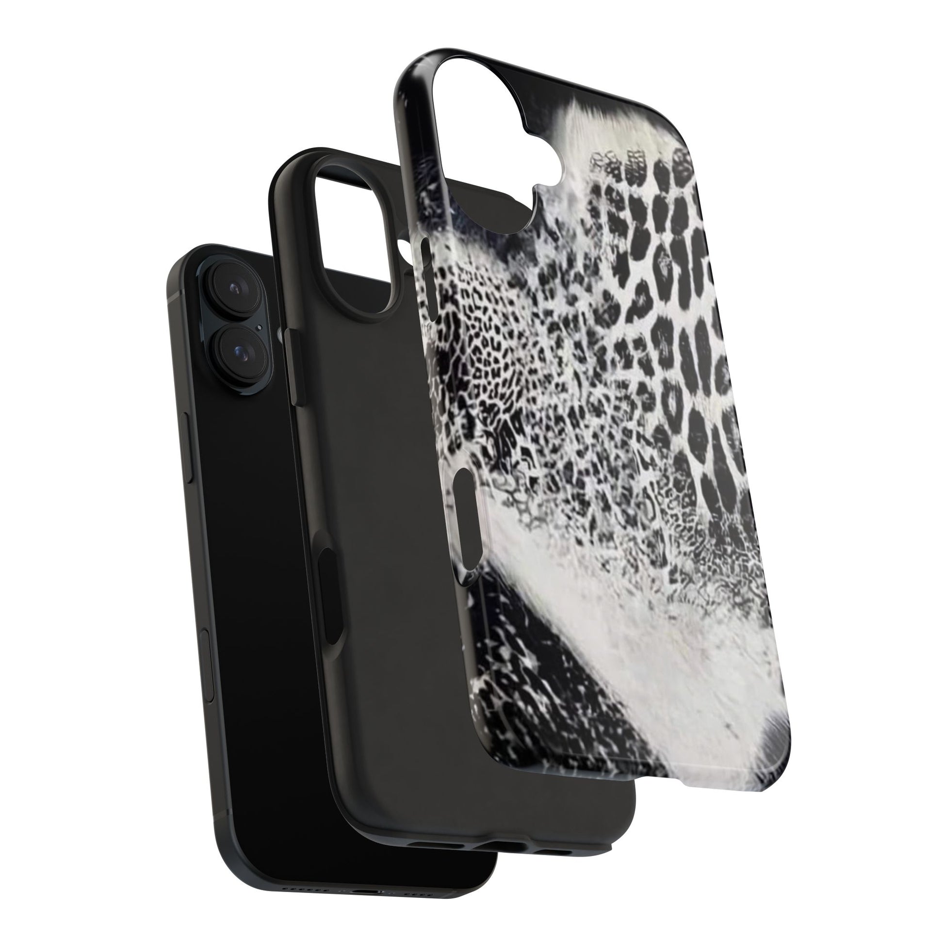 Stylish Tough Phone Cases - Leopard Print, Unique Gift for Animal Lovers, Trendy Phone Accessory, Perfect for Birthdays & Holidays