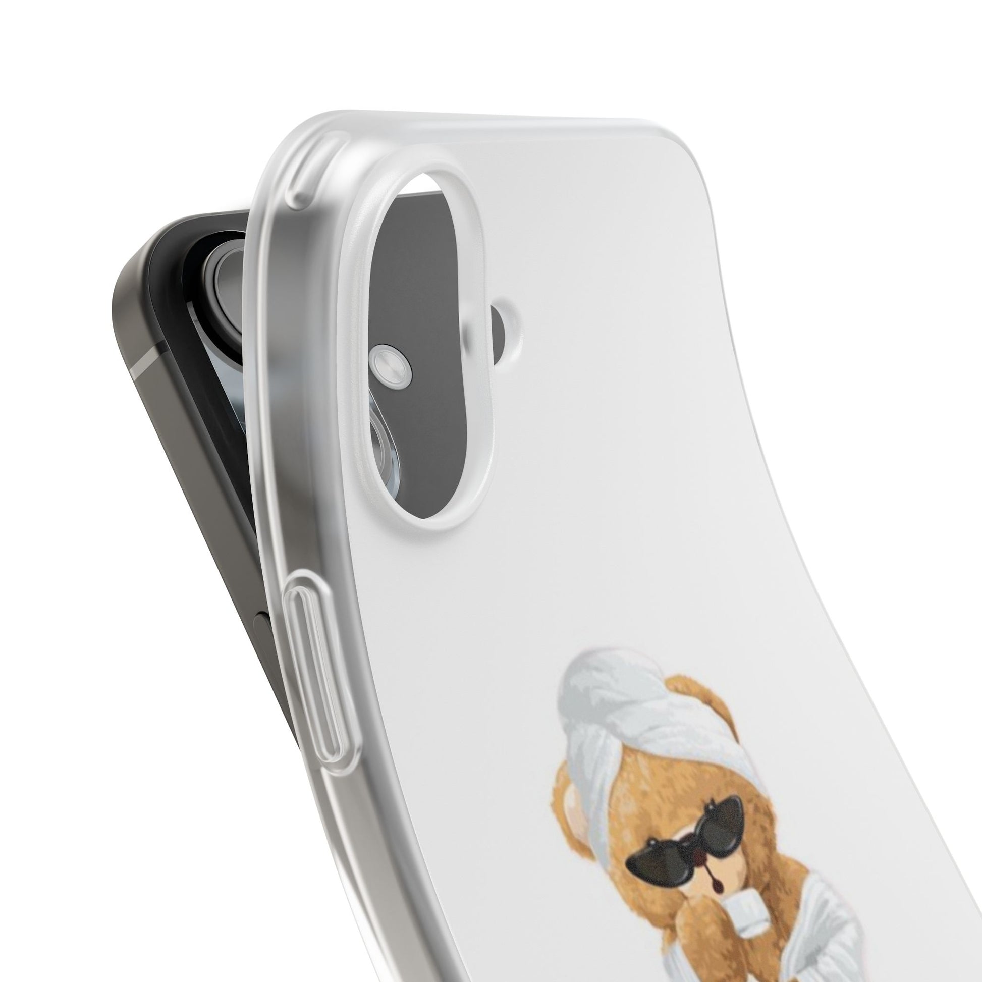 Relaxing Bear Soft Girl Phone Case
