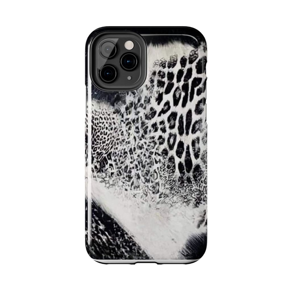 Stylish Leopard Print Tough Phone Case