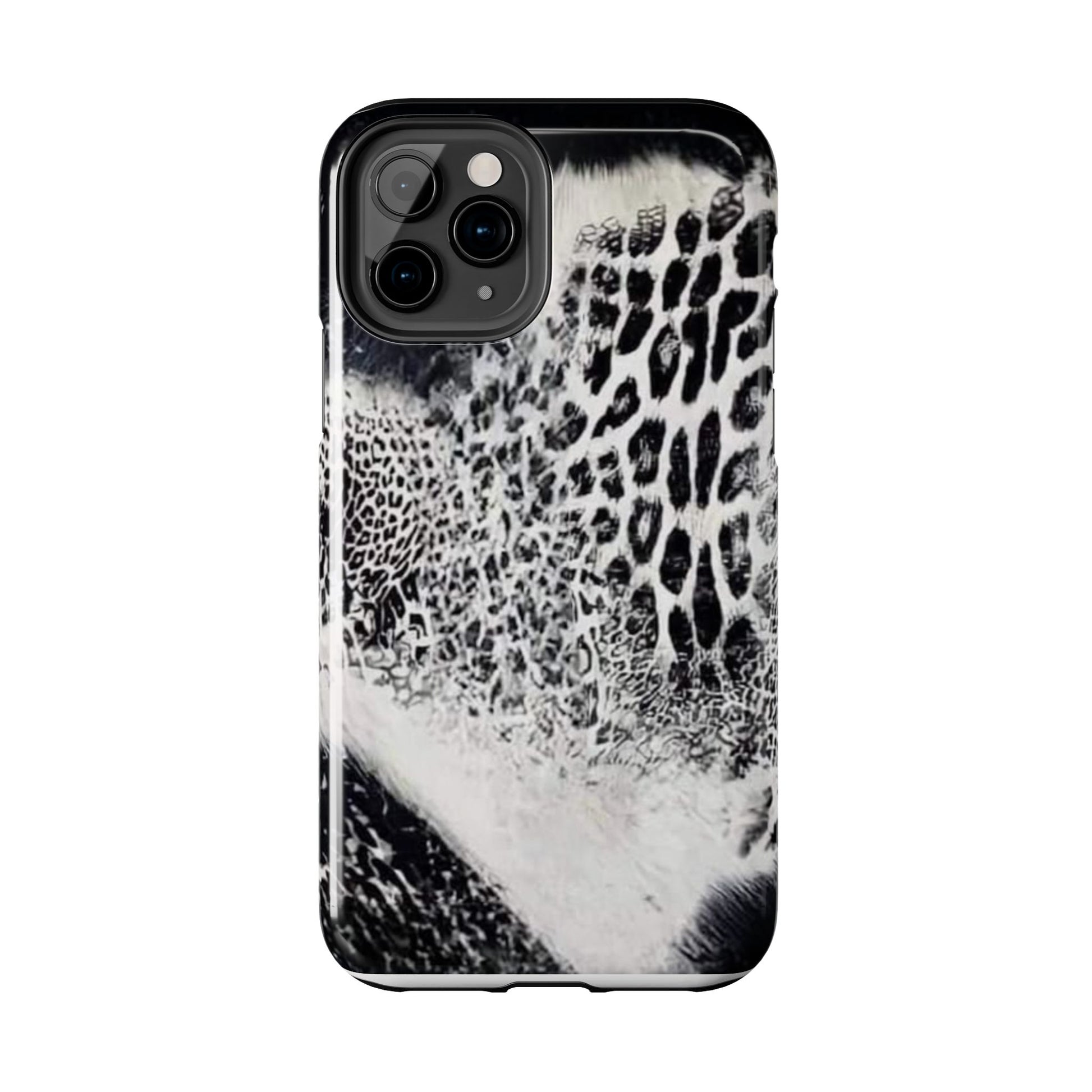 Stylish Tough Phone Cases - Leopard Print, Unique Gift for Animal Lovers, Trendy Phone Accessory, Perfect for Birthdays & Holidays