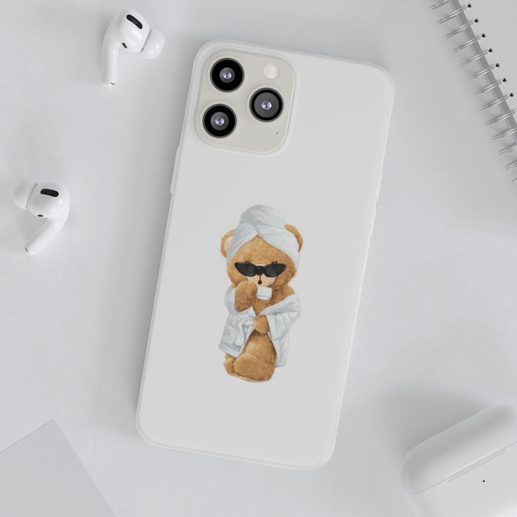 Relaxing Bear Soft Girl Phone Case