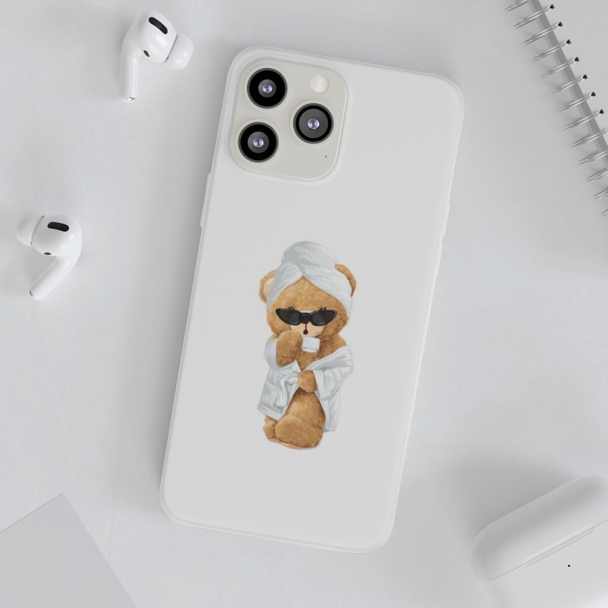 Relaxing Bear Soft Girl Phone Case