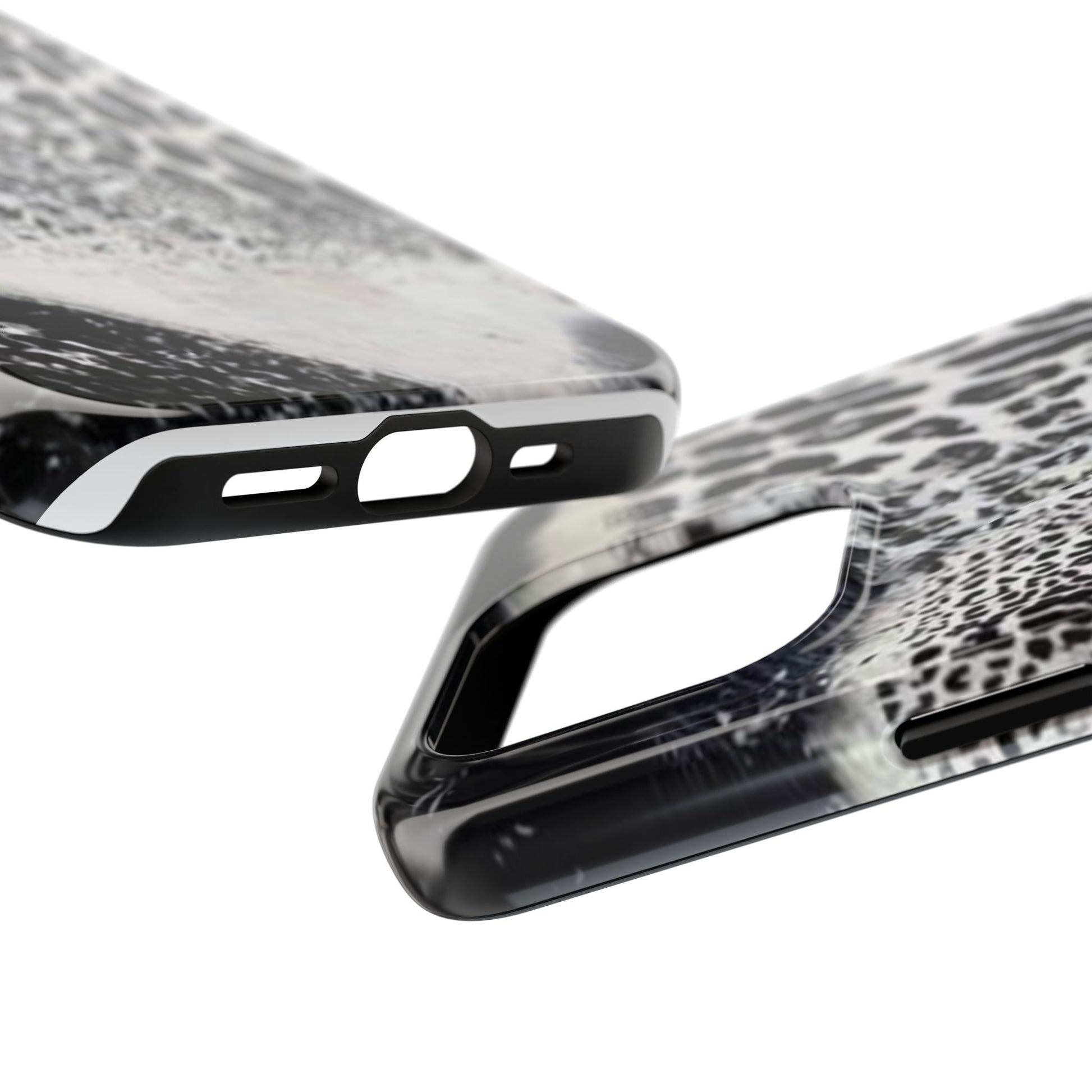 Stylish Tough Phone Cases - Leopard Print, Unique Gift for Animal Lovers, Trendy Phone Accessory, Perfect for Birthdays & Holidays