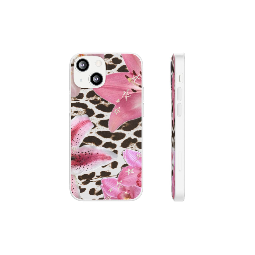 Floral Animal Print Phone Case