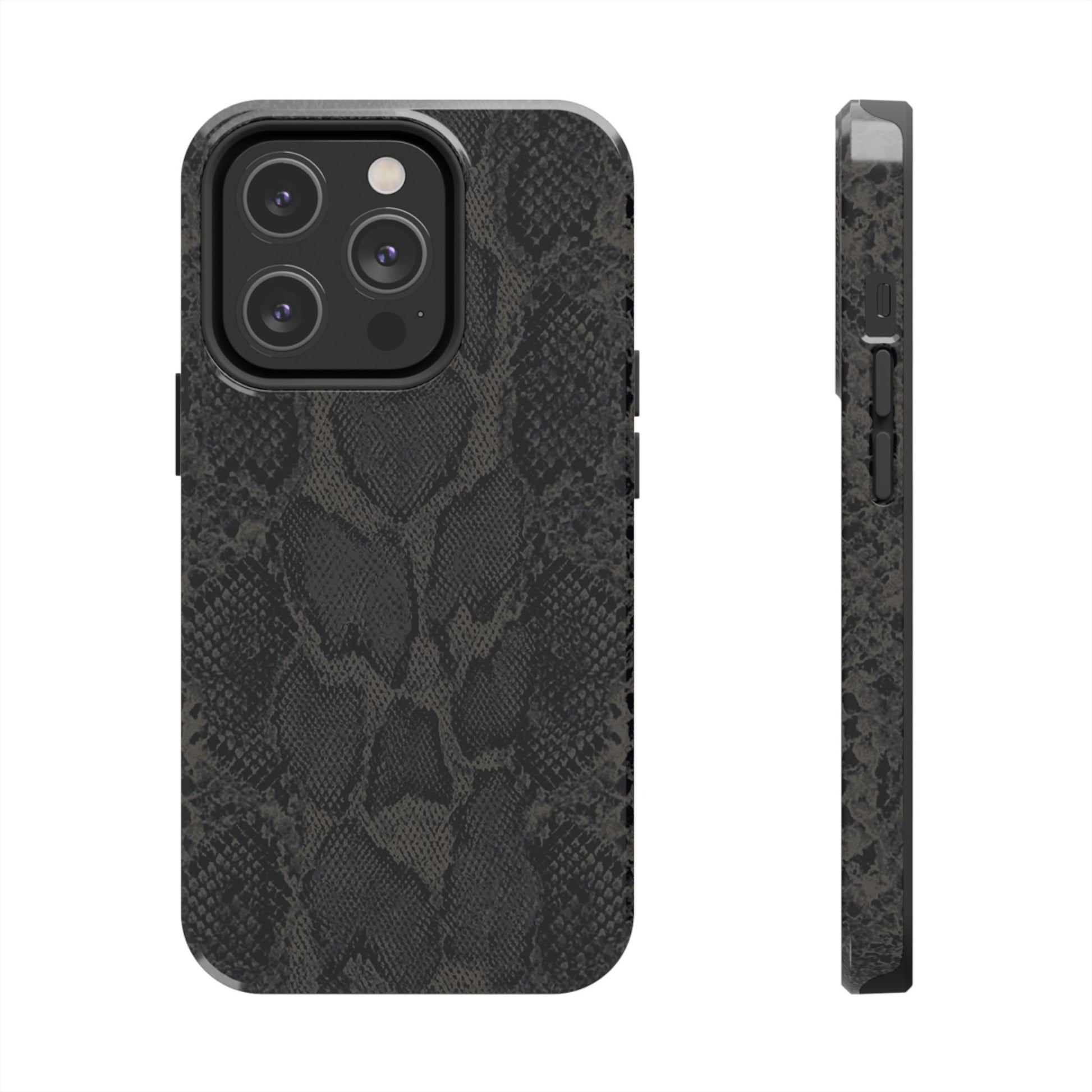 Stylish Snake Skin Phone Case, Tough Phone Cover for Protection, Customizable Design, Gift for Tech Lovers, Unique Cell Phone Accessory