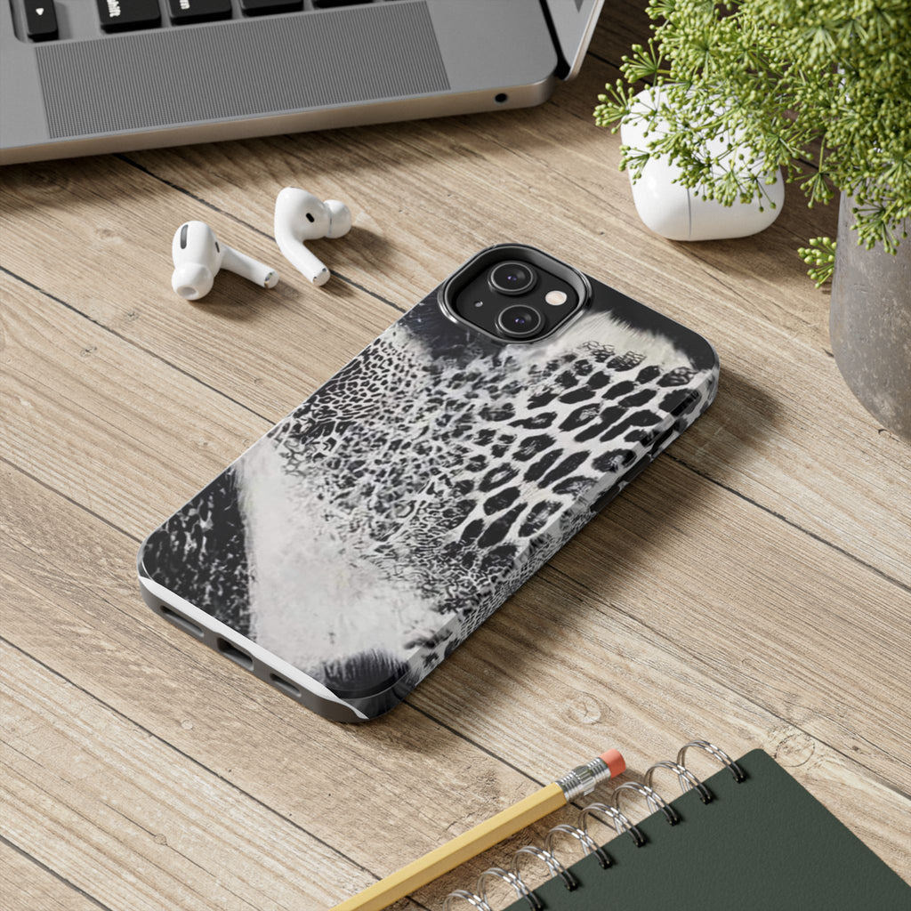 Stylish Leopard Print Tough Phone Case