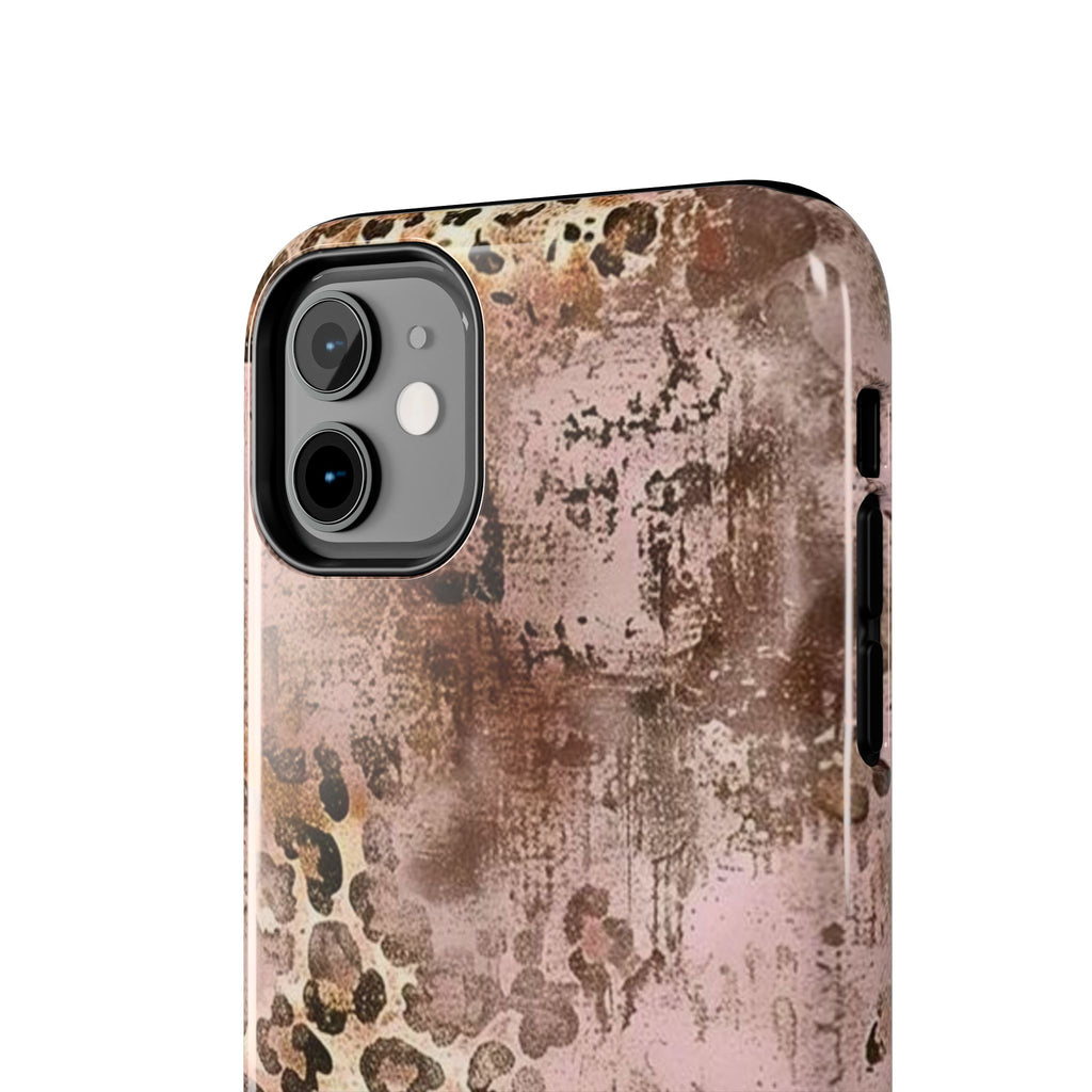 Abstract Cheetah Tough Phone Cases