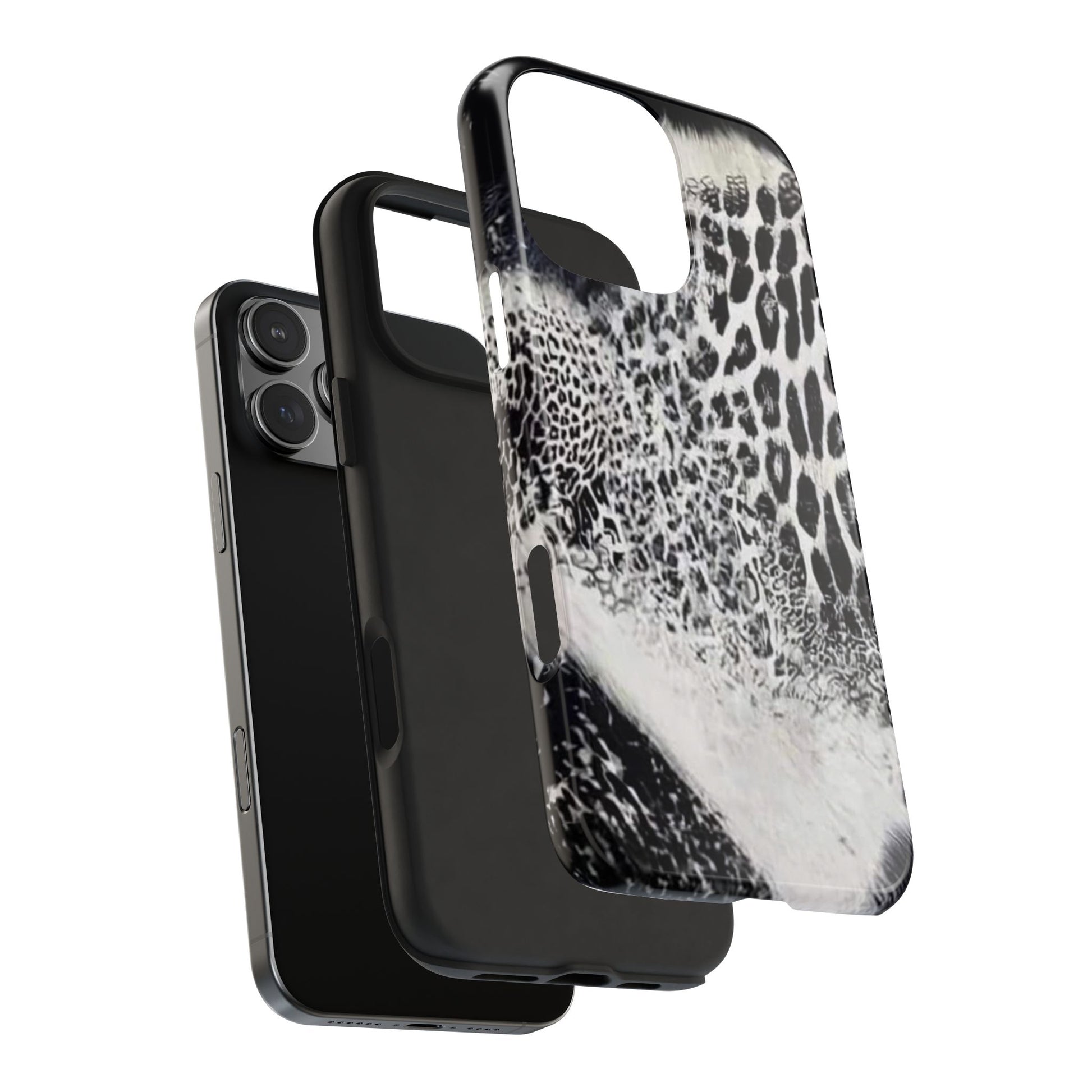Stylish Tough Phone Cases - Leopard Print, Unique Gift for Animal Lovers, Trendy Phone Accessory, Perfect for Birthdays & Holidays