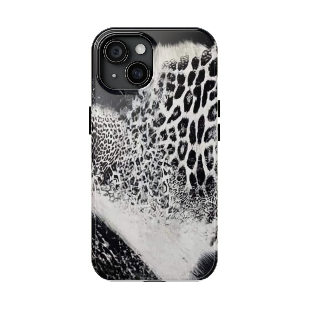 Stylish Leopard Print Tough Phone Case