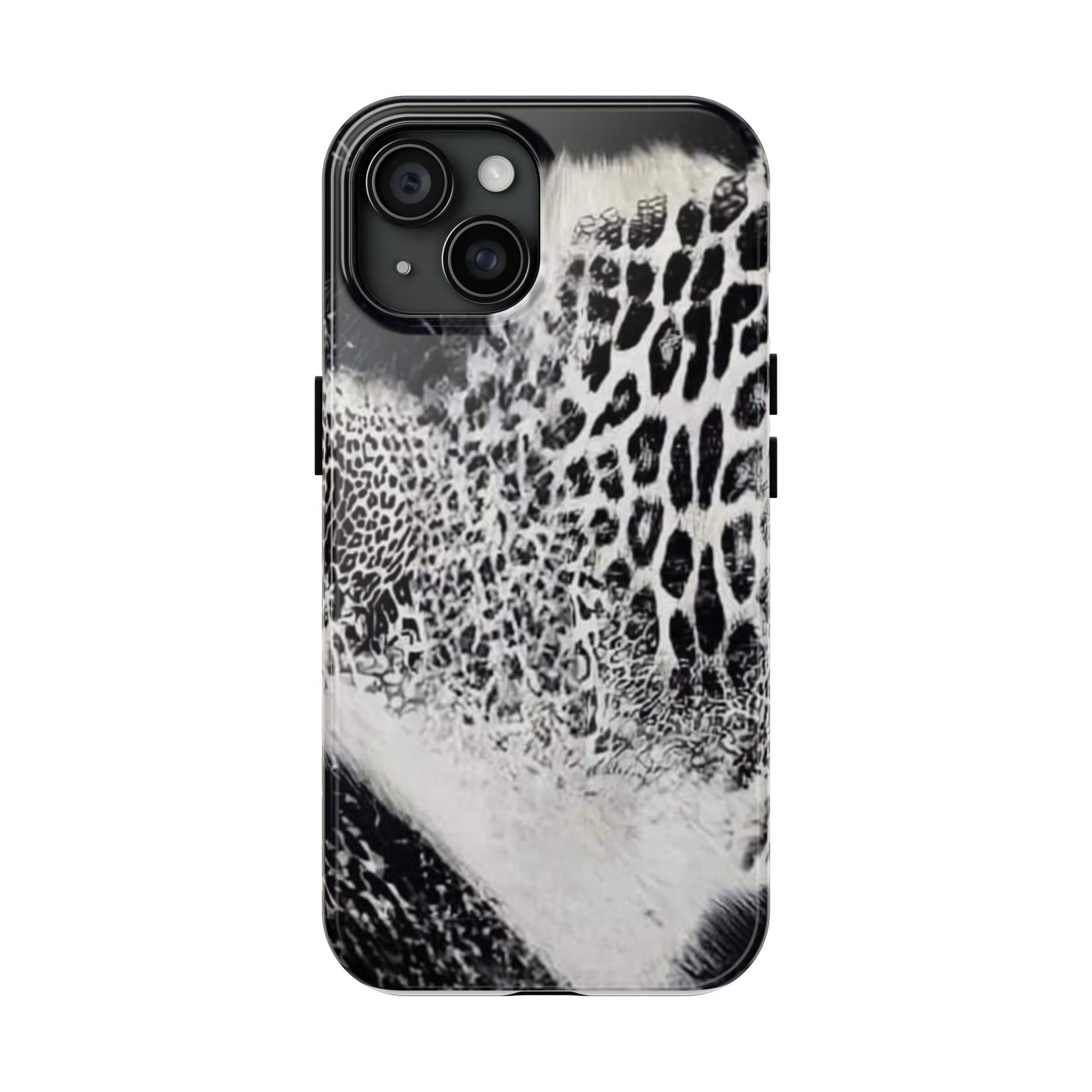 Stylish Tough Phone Cases - Leopard Print, Unique Gift for Animal Lovers, Trendy Phone Accessory, Perfect for Birthdays & Holidays