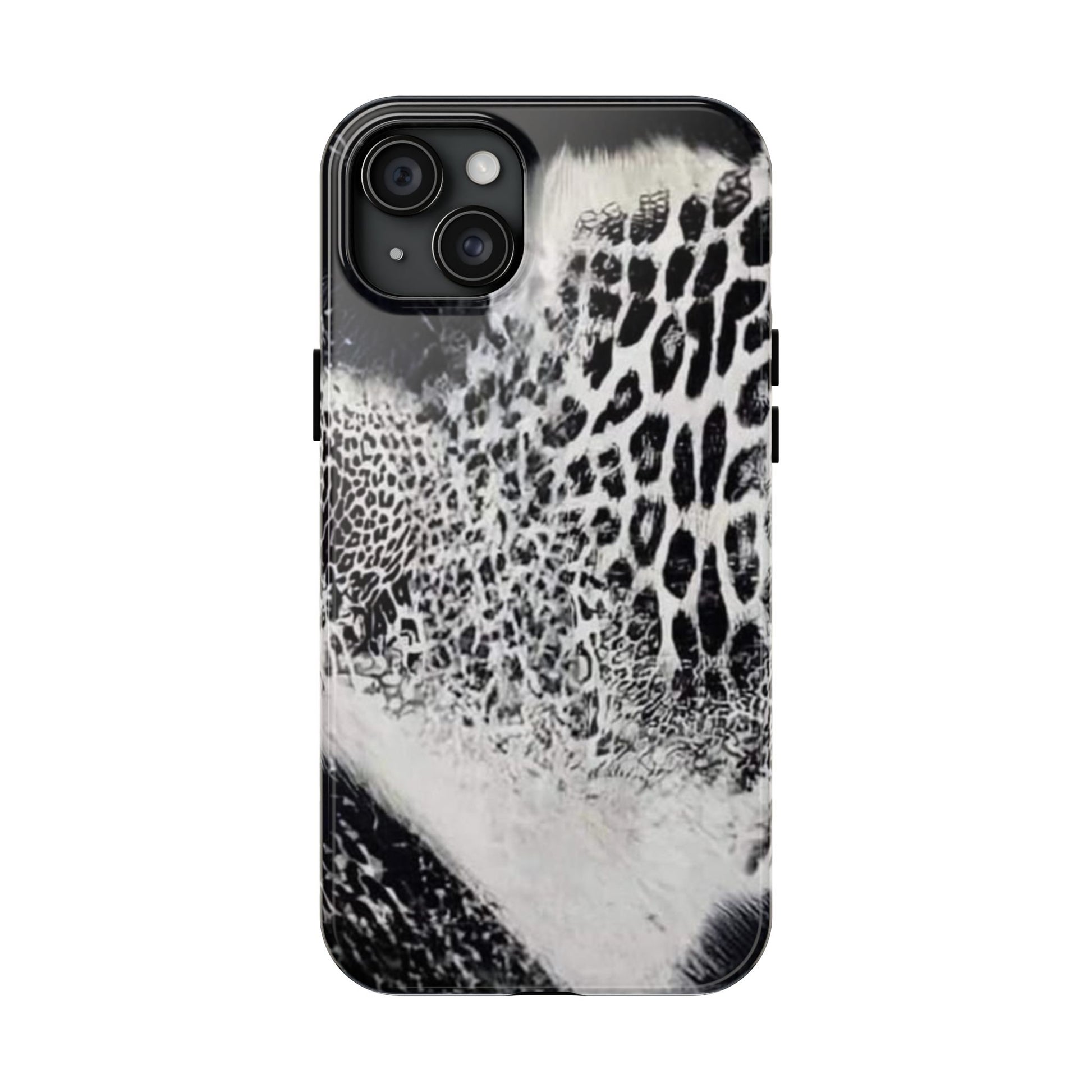 Stylish Tough Phone Cases - Leopard Print, Unique Gift for Animal Lovers, Trendy Phone Accessory, Perfect for Birthdays & Holidays
