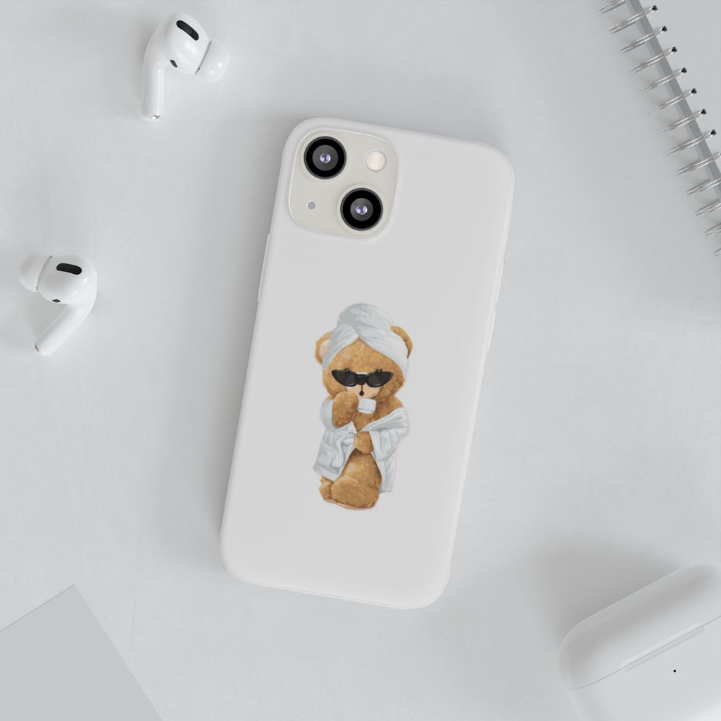 Relaxing Bear Soft Girl Phone Case