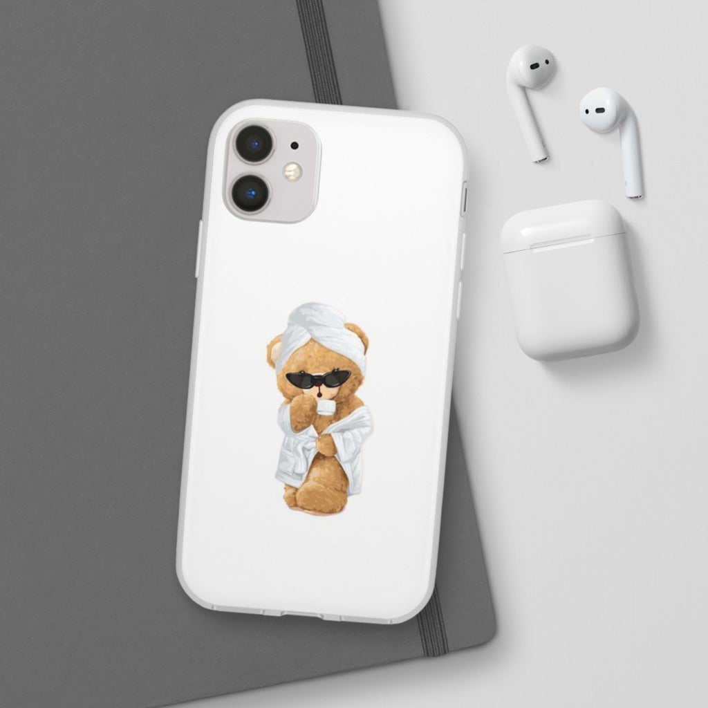Relaxing Bear Soft Girl Phone Case