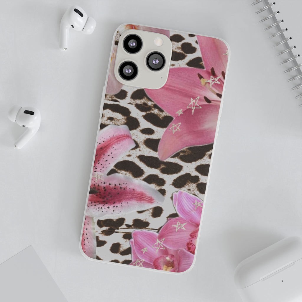 Floral Animal Print Phone Case