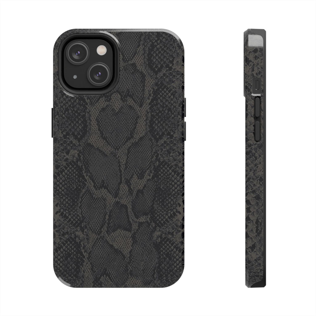 Stylish Snake Skin Phone Case, Tough Phone Cover for Protection, Customizable Design, Gift for Tech Lovers, Unique Cell Phone Accessory