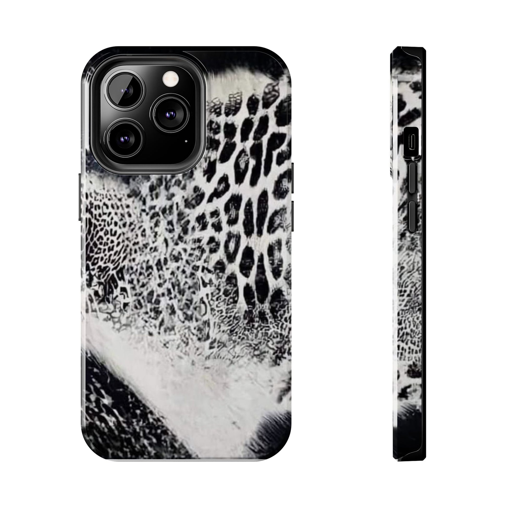 Stylish Tough Phone Cases - Leopard Print, Unique Gift for Animal Lovers, Trendy Phone Accessory, Perfect for Birthdays & Holidays