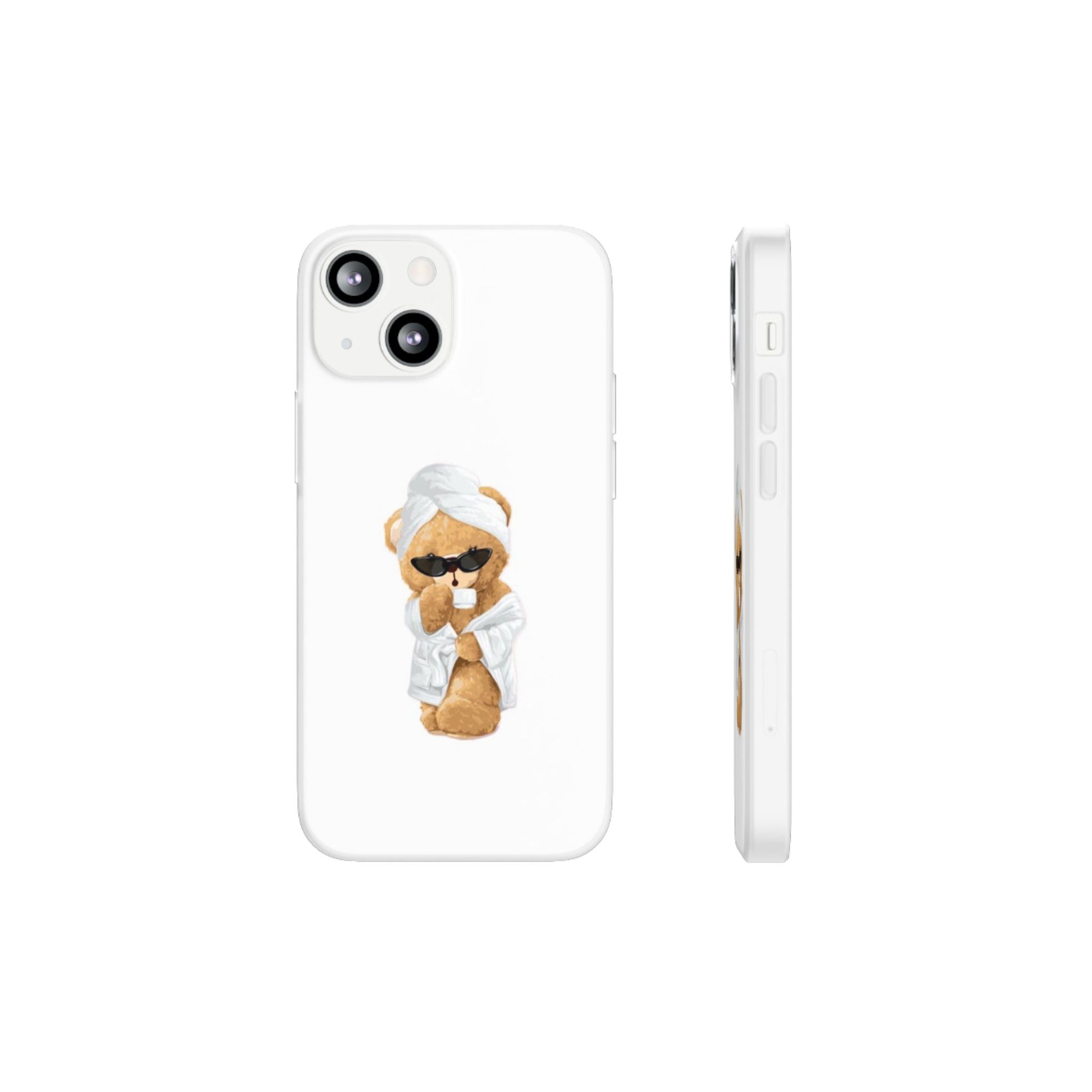 Relaxing Bear Soft Girl Phone Case