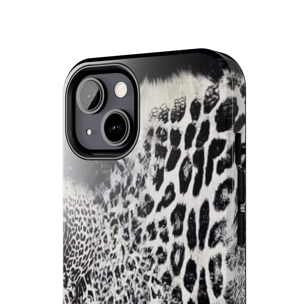 Stylish Leopard Print Tough Phone Case