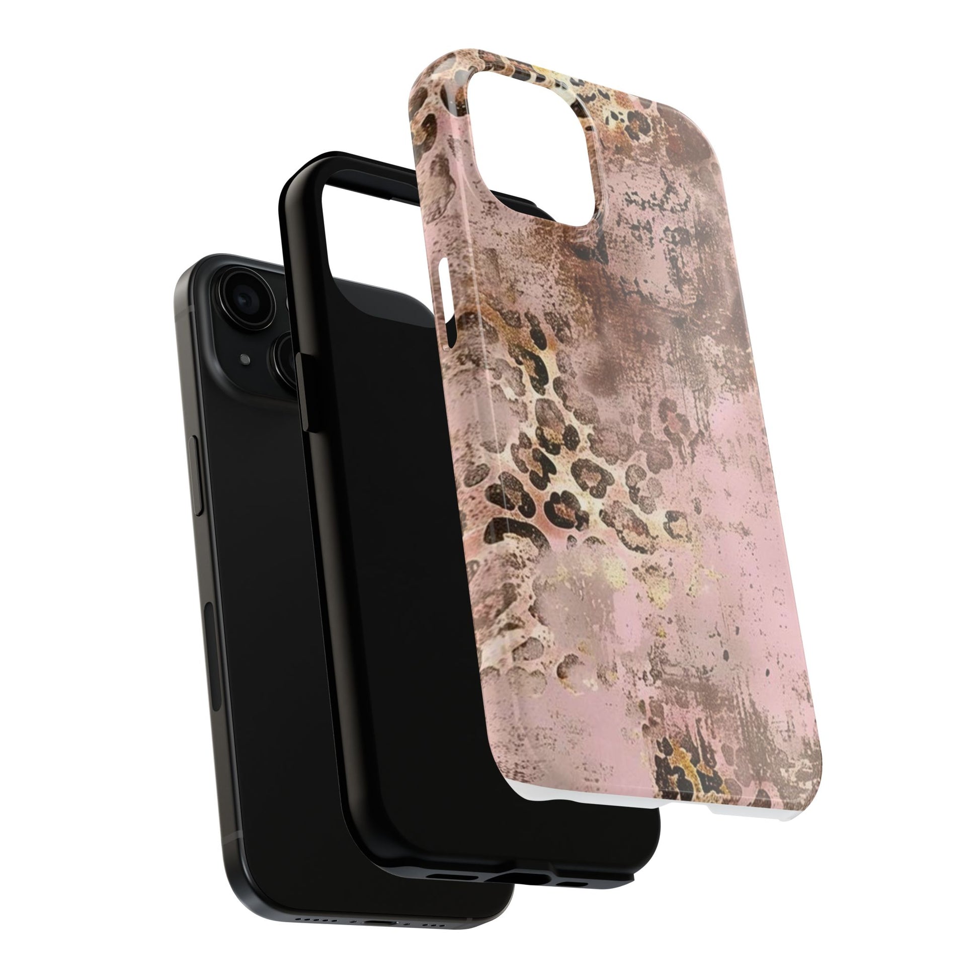 Stylish Tough Phone Cases | Chic Leopard Print Design, Durable Cell Phone Cover, Trendy Accessory, Gift for Her, Phone Protection