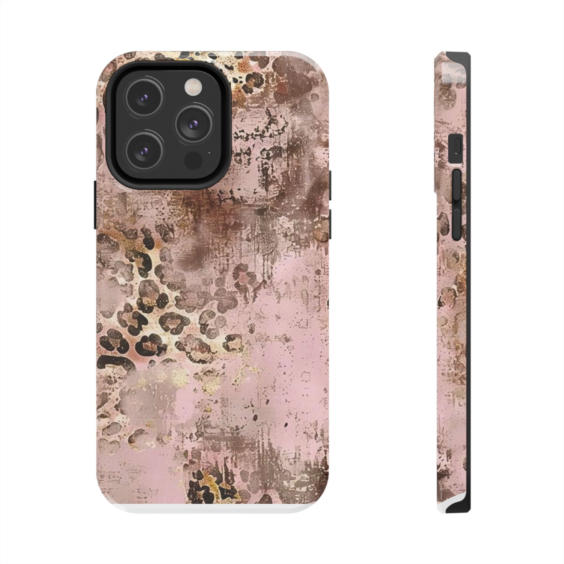 Stylish Tough Phone Cases | Chic Leopard Print Design, Durable Cell Phone Cover, Trendy Accessory, Gift for Her, Phone Protection