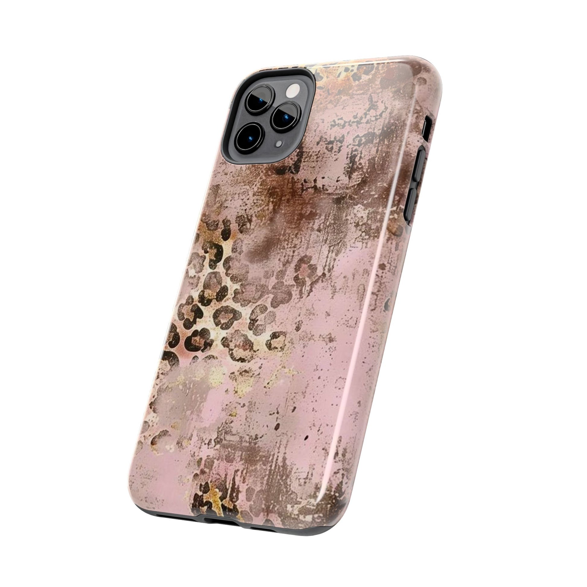 Stylish Tough Phone Cases | Chic Leopard Print Design, Durable Cell Phone Cover, Trendy Accessory, Gift for Her, Phone Protection