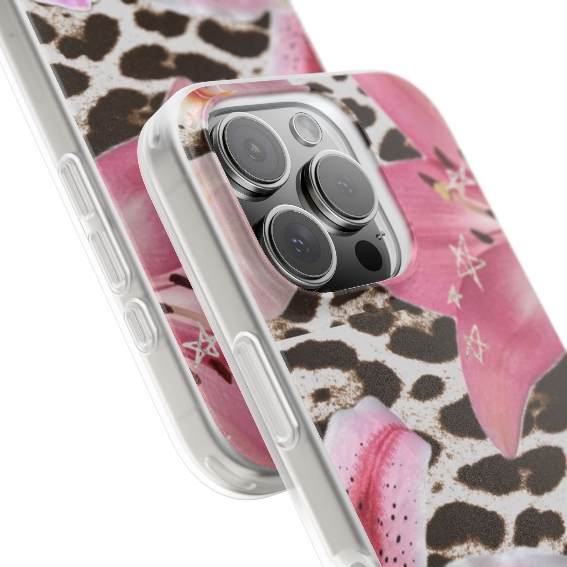 Floral Animal Print Phone Case