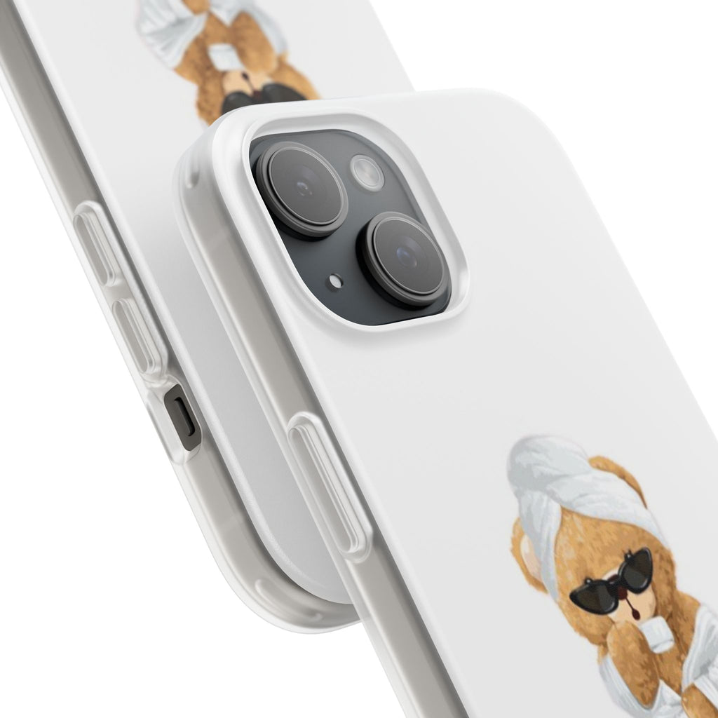 Relaxing Bear Soft Girl Phone Case