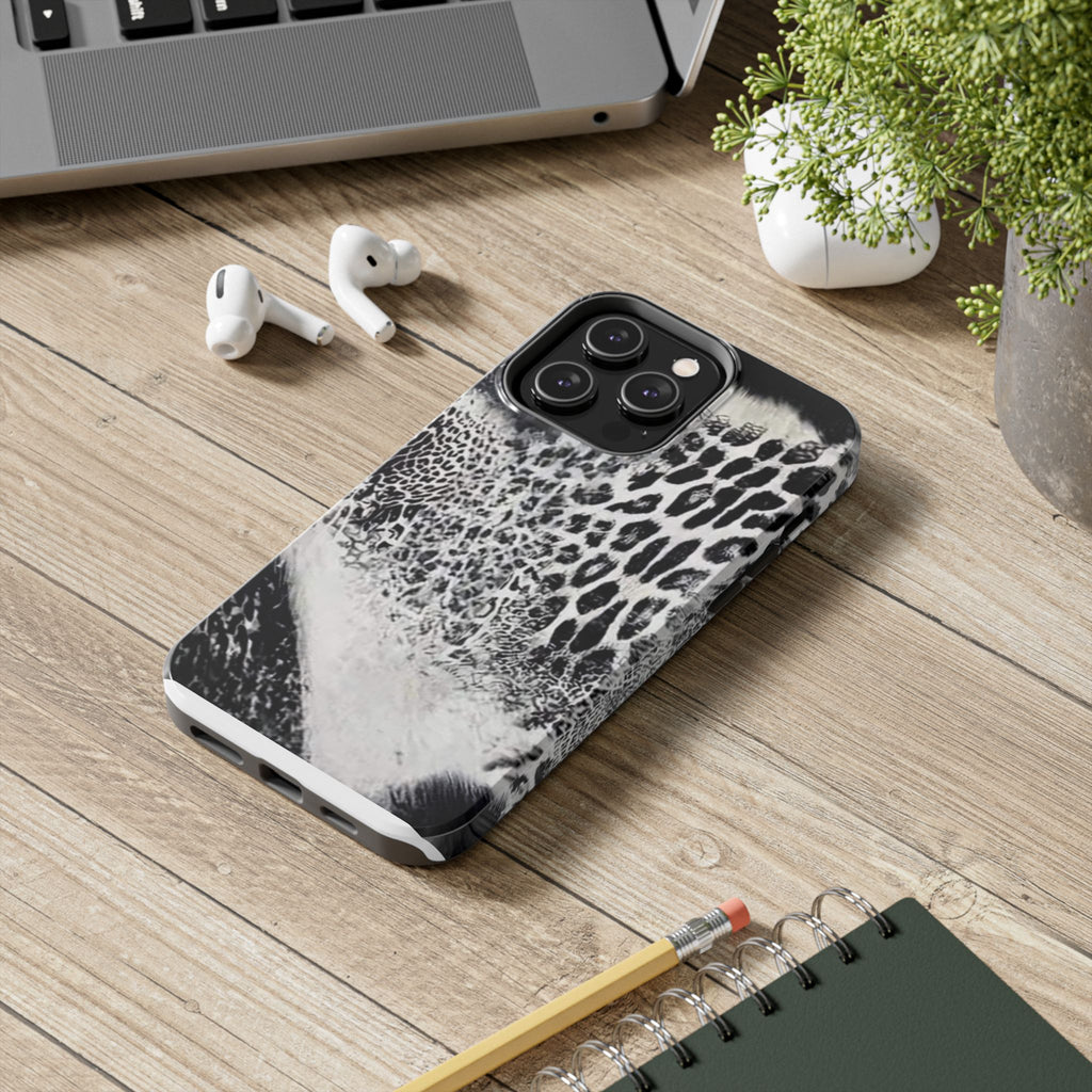 Stylish Leopard Print Tough Phone Case