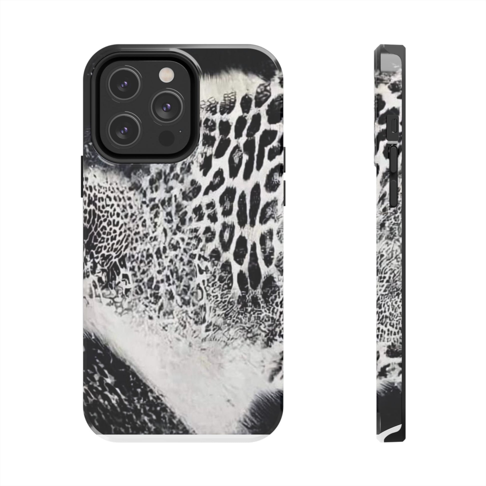 Stylish Tough Phone Cases - Leopard Print, Unique Gift for Animal Lovers, Trendy Phone Accessory, Perfect for Birthdays & Holidays