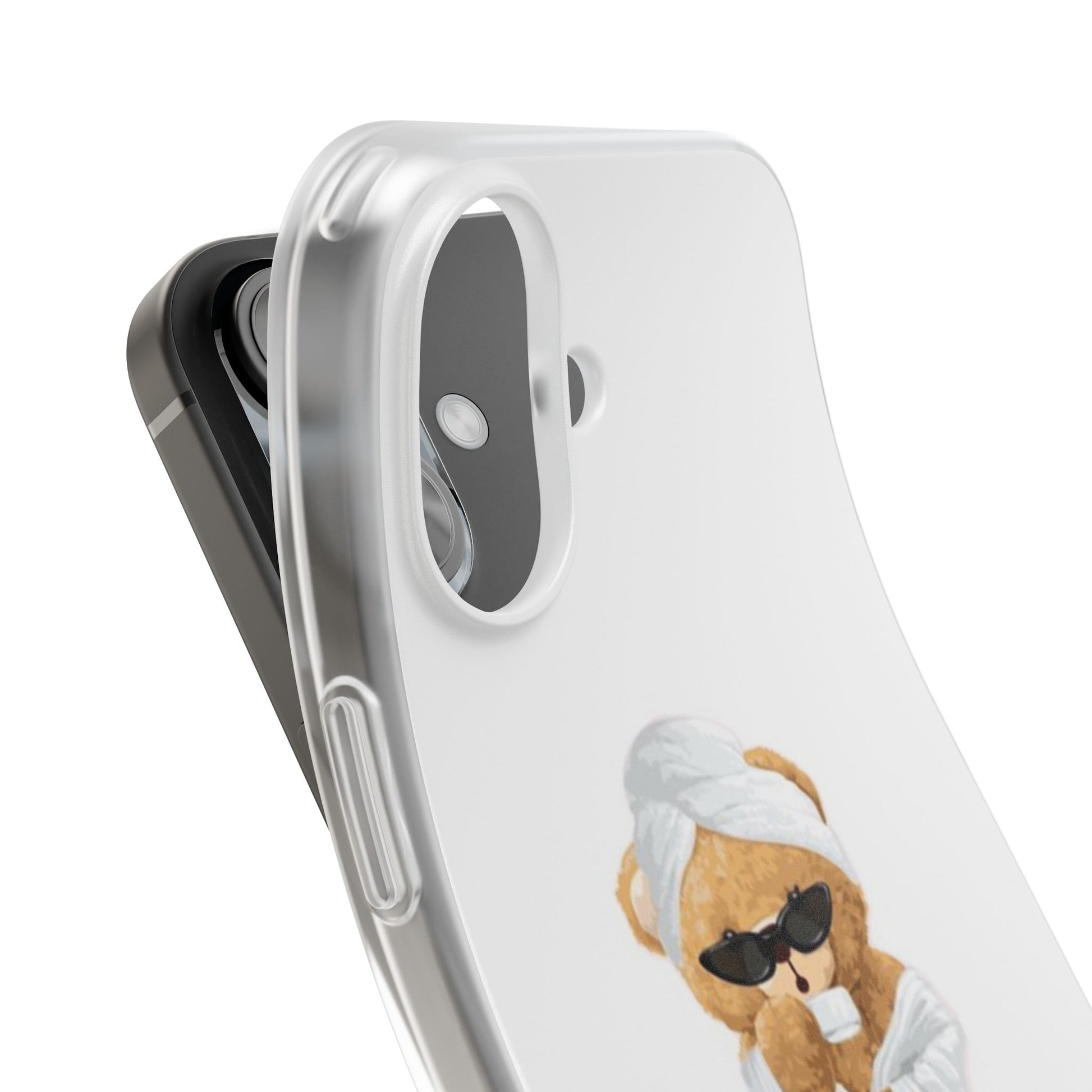 Relaxing Bear Soft Girl Phone Case
