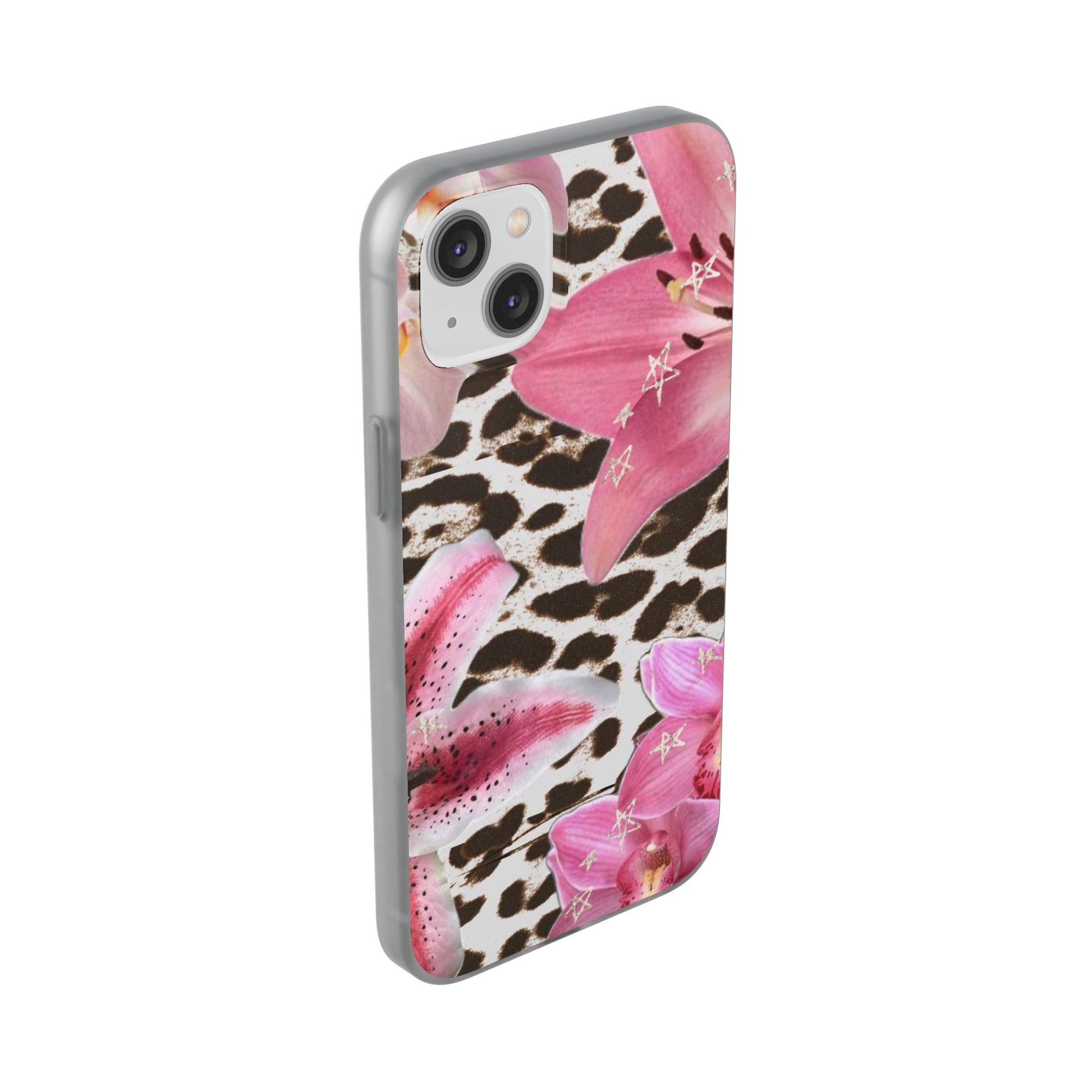 Floral Animal Print Phone Case