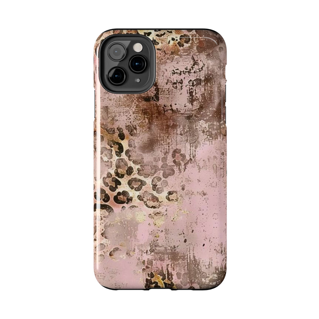 Abstract Cheetah Tough Phone Cases