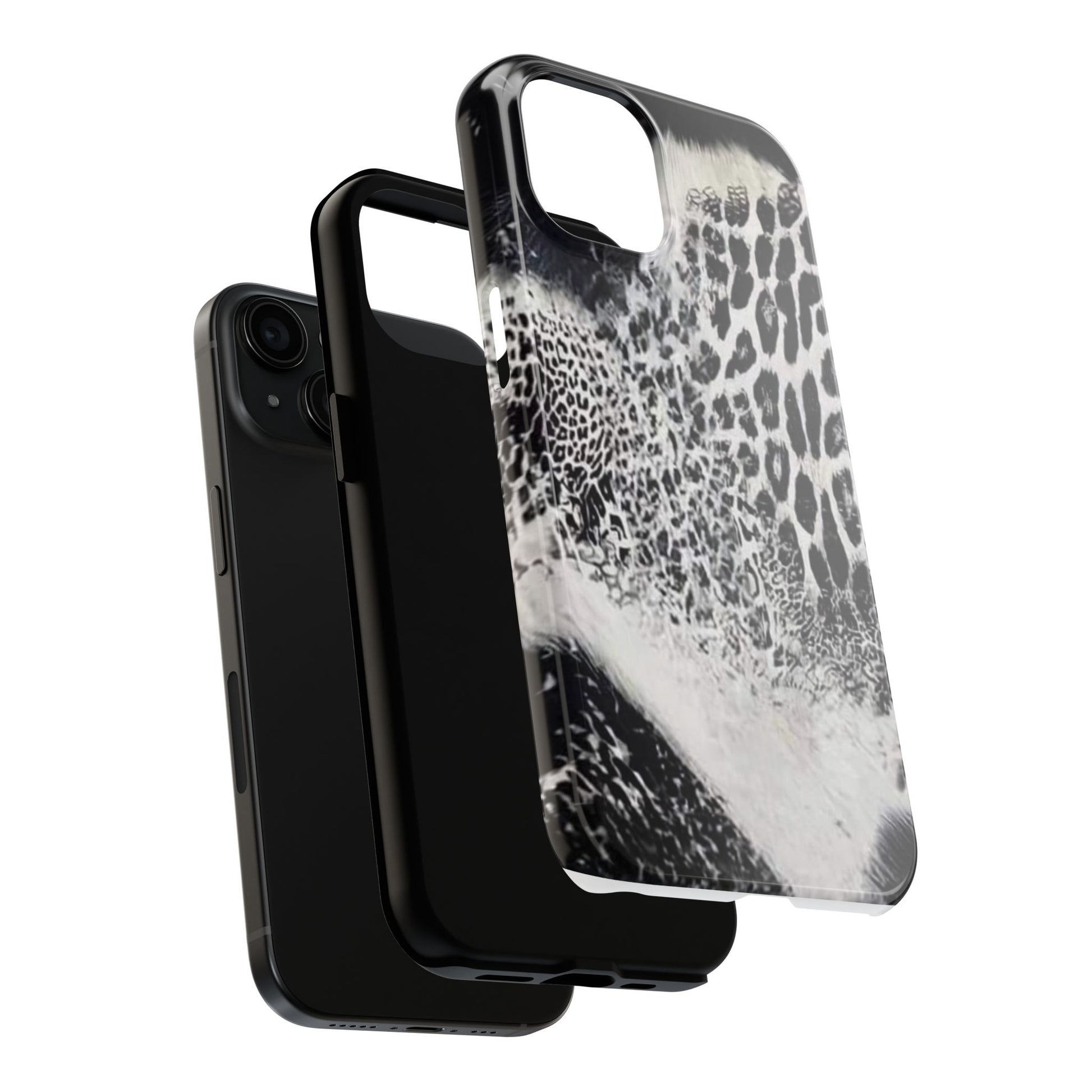 Stylish Tough Phone Cases - Leopard Print, Unique Gift for Animal Lovers, Trendy Phone Accessory, Perfect for Birthdays & Holidays