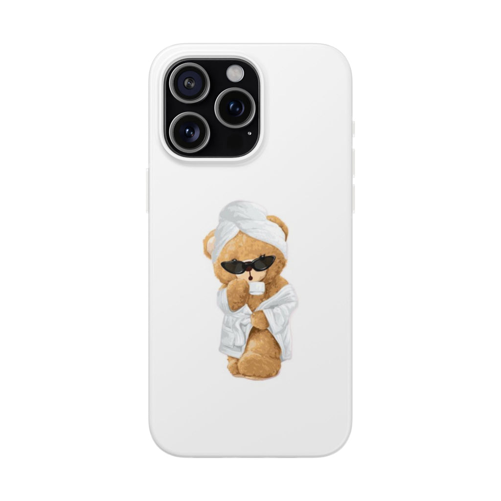 Relaxing Bear Soft Girl Phone Case
