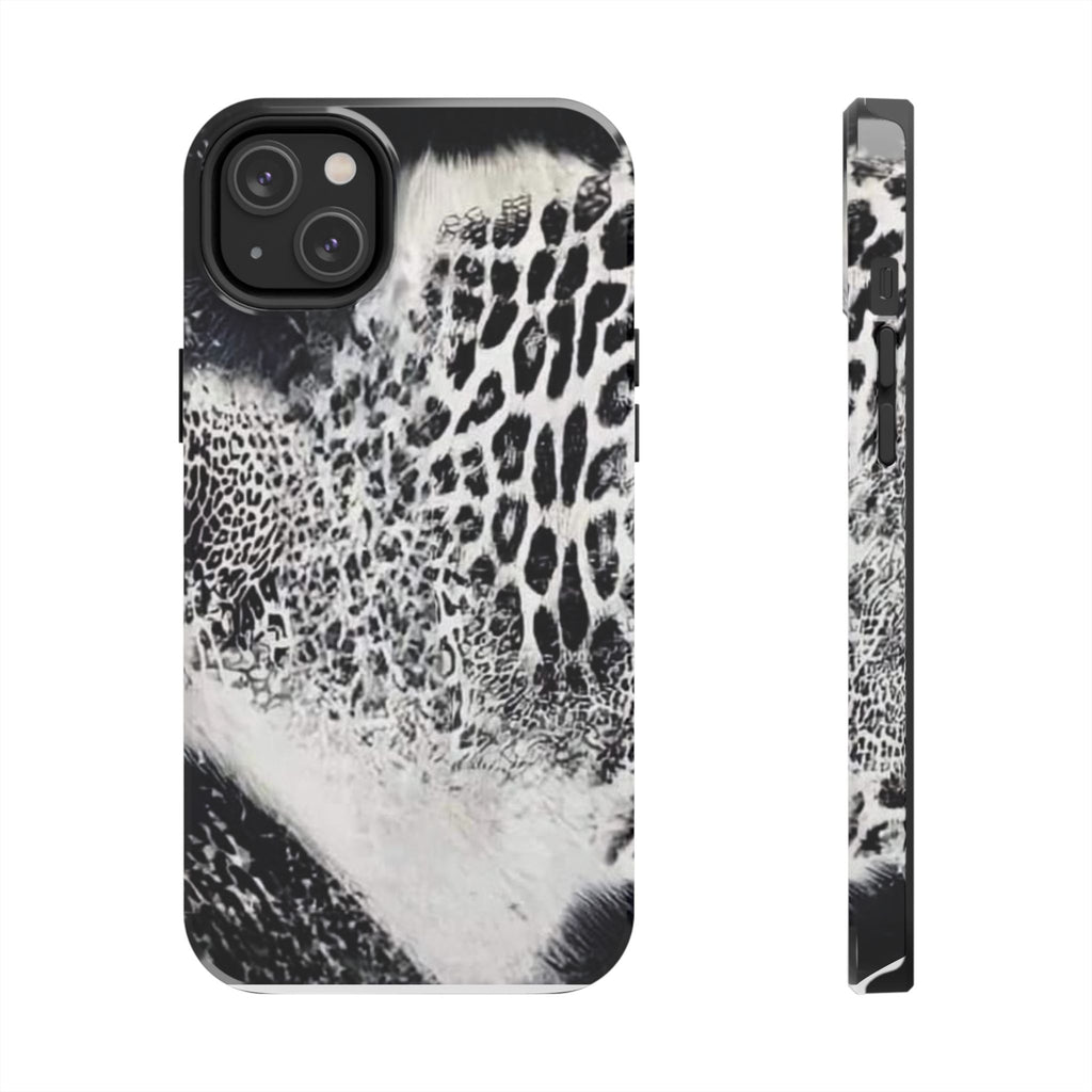 Stylish Leopard Print Tough Phone Case