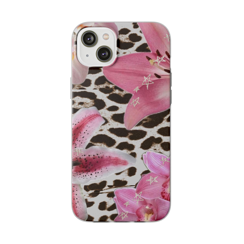 Floral Animal Print Phone Case