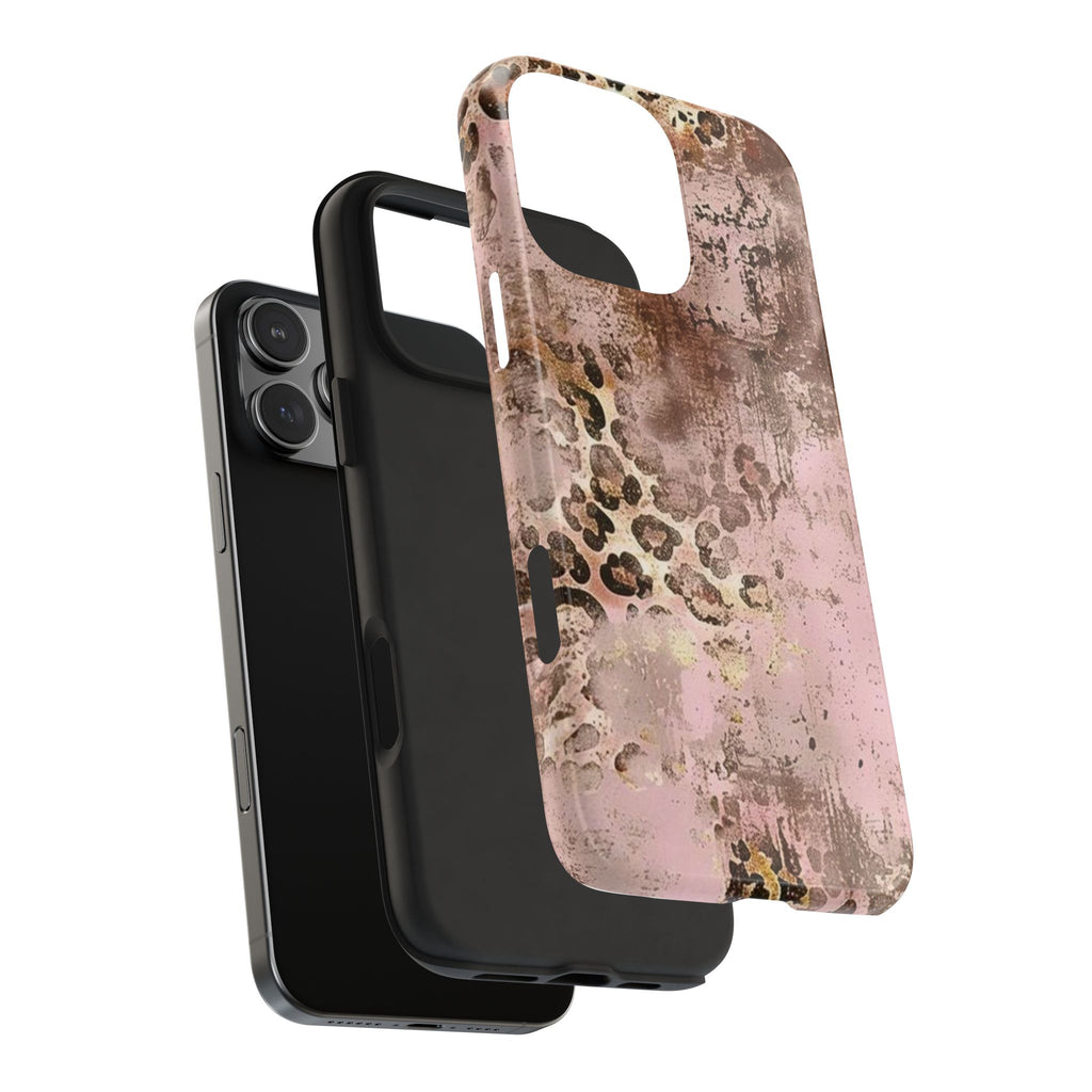 Abstract Cheetah Tough Phone Cases