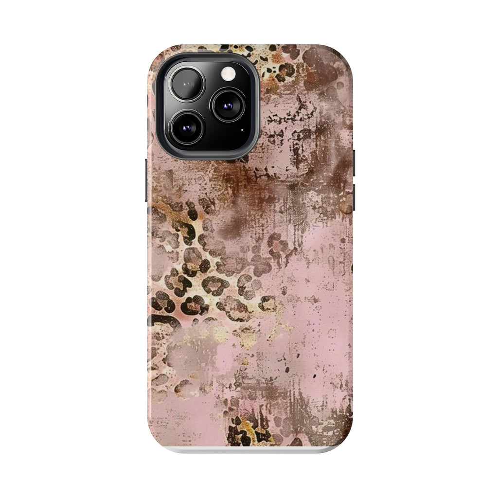 Abstract Cheetah Tough Phone Cases