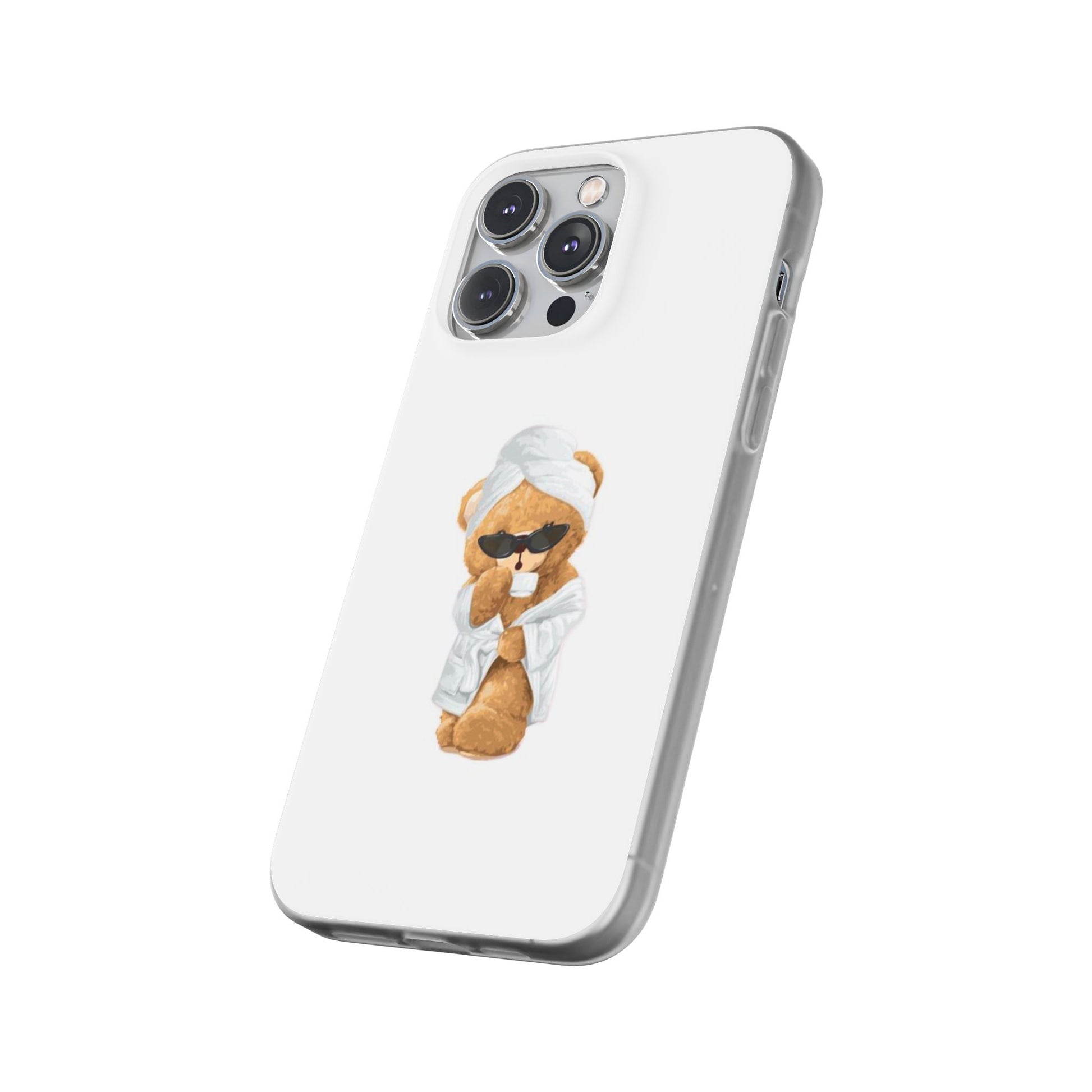 Relaxing Bear Soft Girl Phone Case