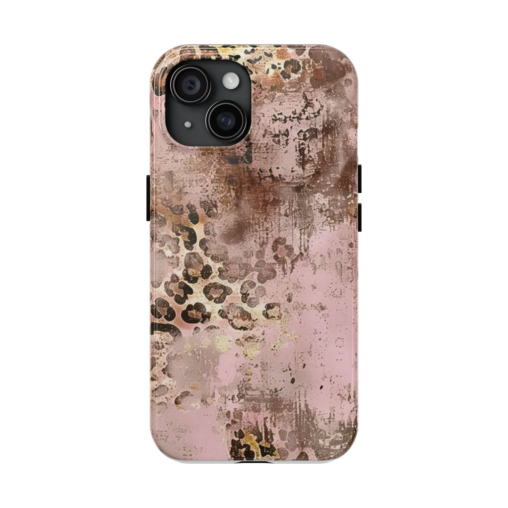 Abstract Cheetah Tough Phone Cases