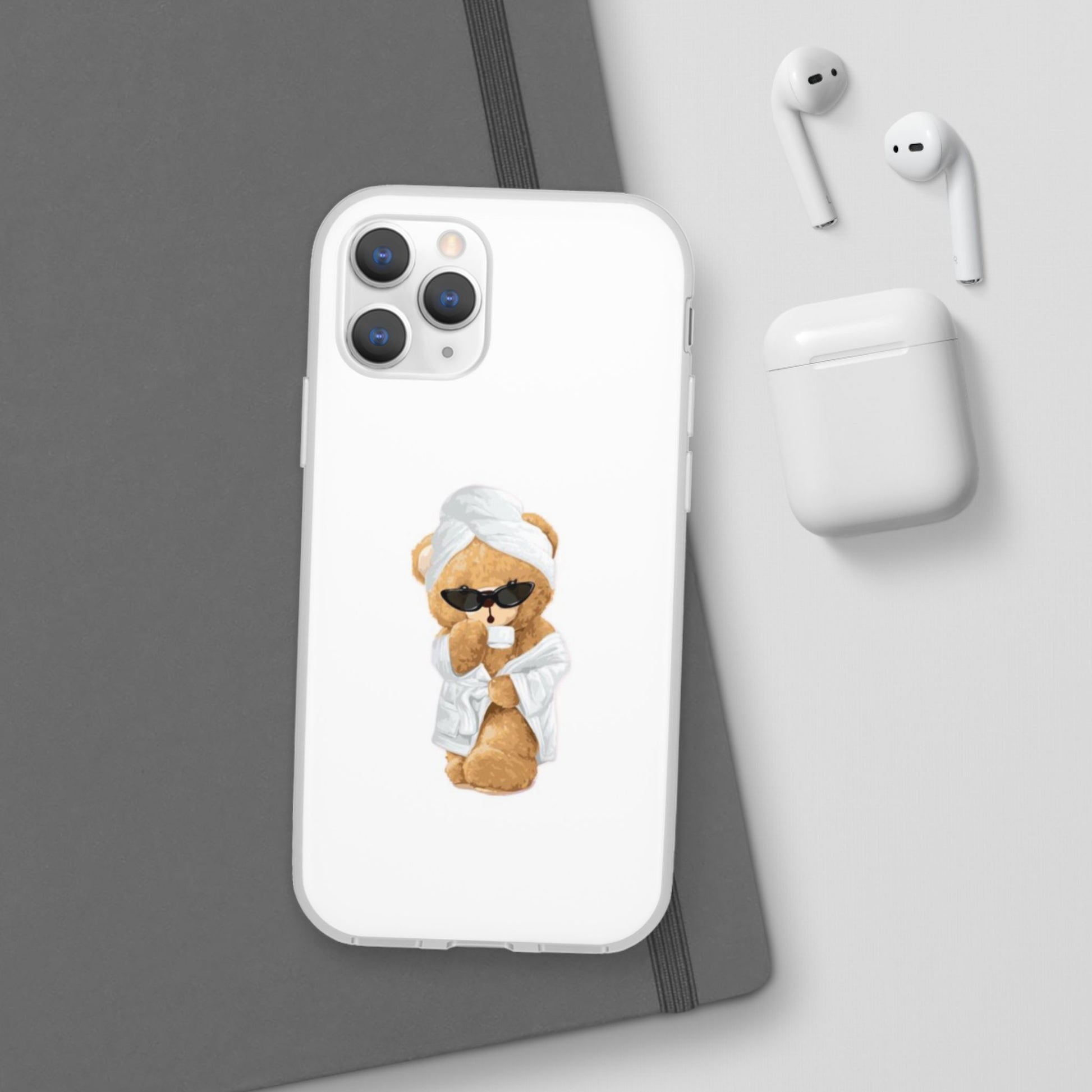 Relaxing Bear Soft Girl Phone Case