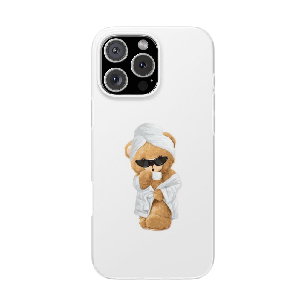Relaxing Bear Soft Girl Phone Case