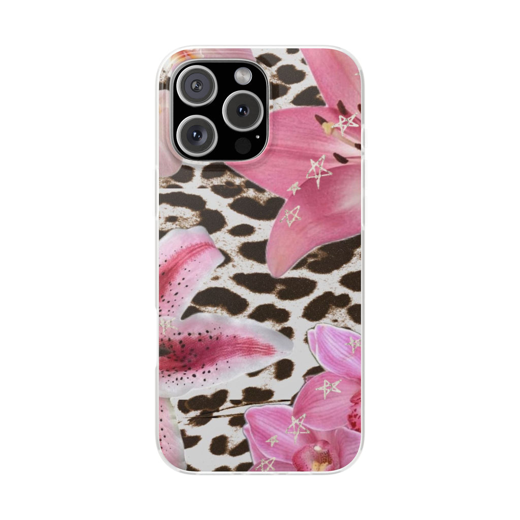 Floral Animal Print Phone Case