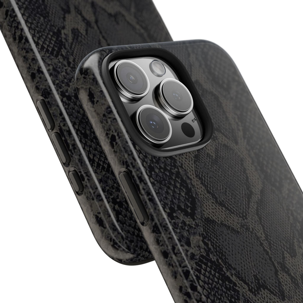 Stylish Snake Skin Phone Case, Tough Phone Cover for Protection, Customizable Design, Gift for Tech Lovers, Unique Cell Phone Accessory