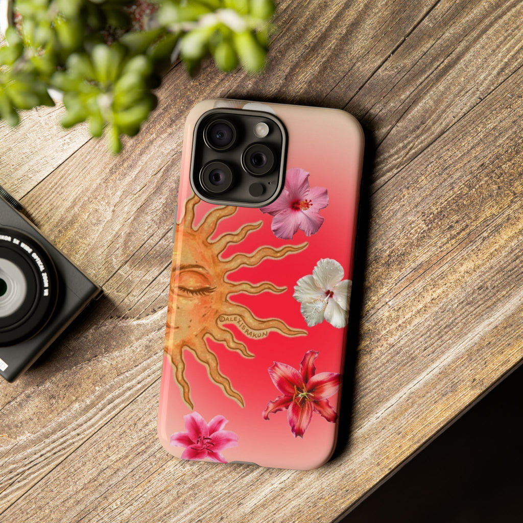 Bohemian Vibe Sun Phone Case