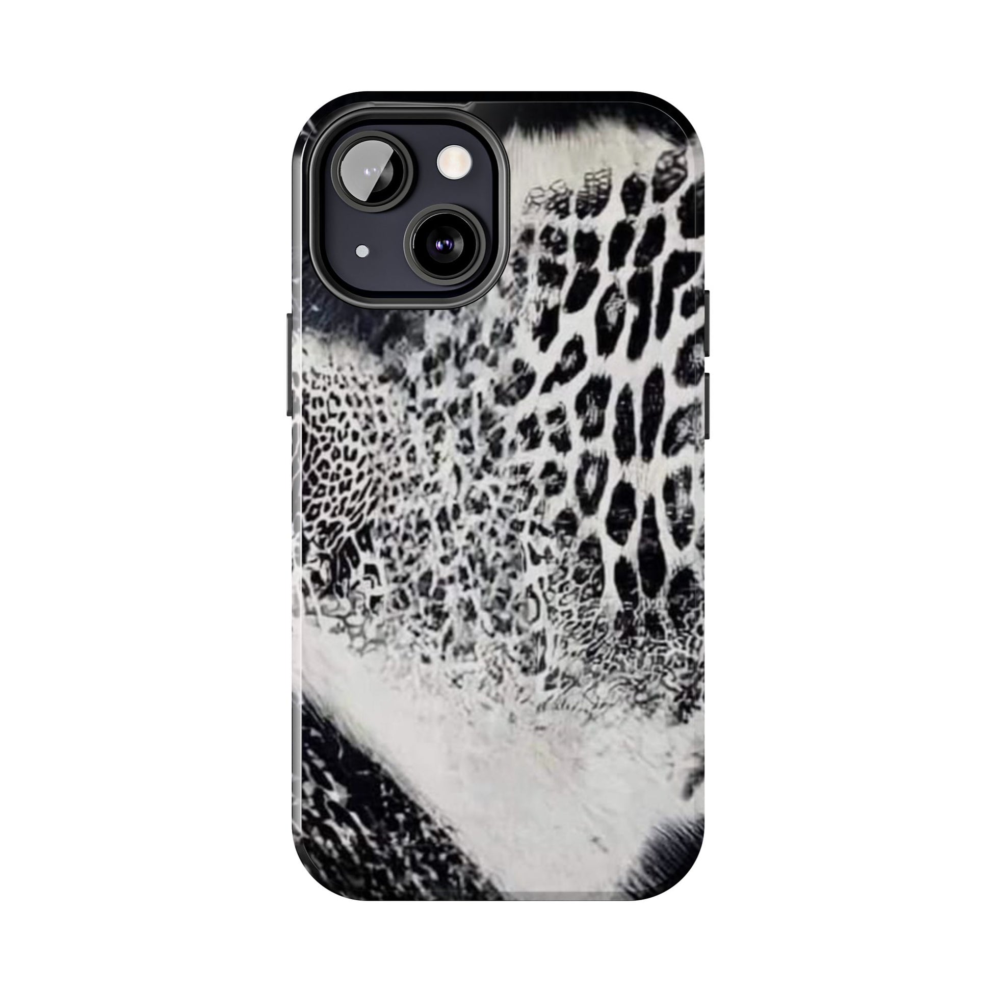 Stylish Tough Phone Cases - Leopard Print, Unique Gift for Animal Lovers, Trendy Phone Accessory, Perfect for Birthdays & Holidays