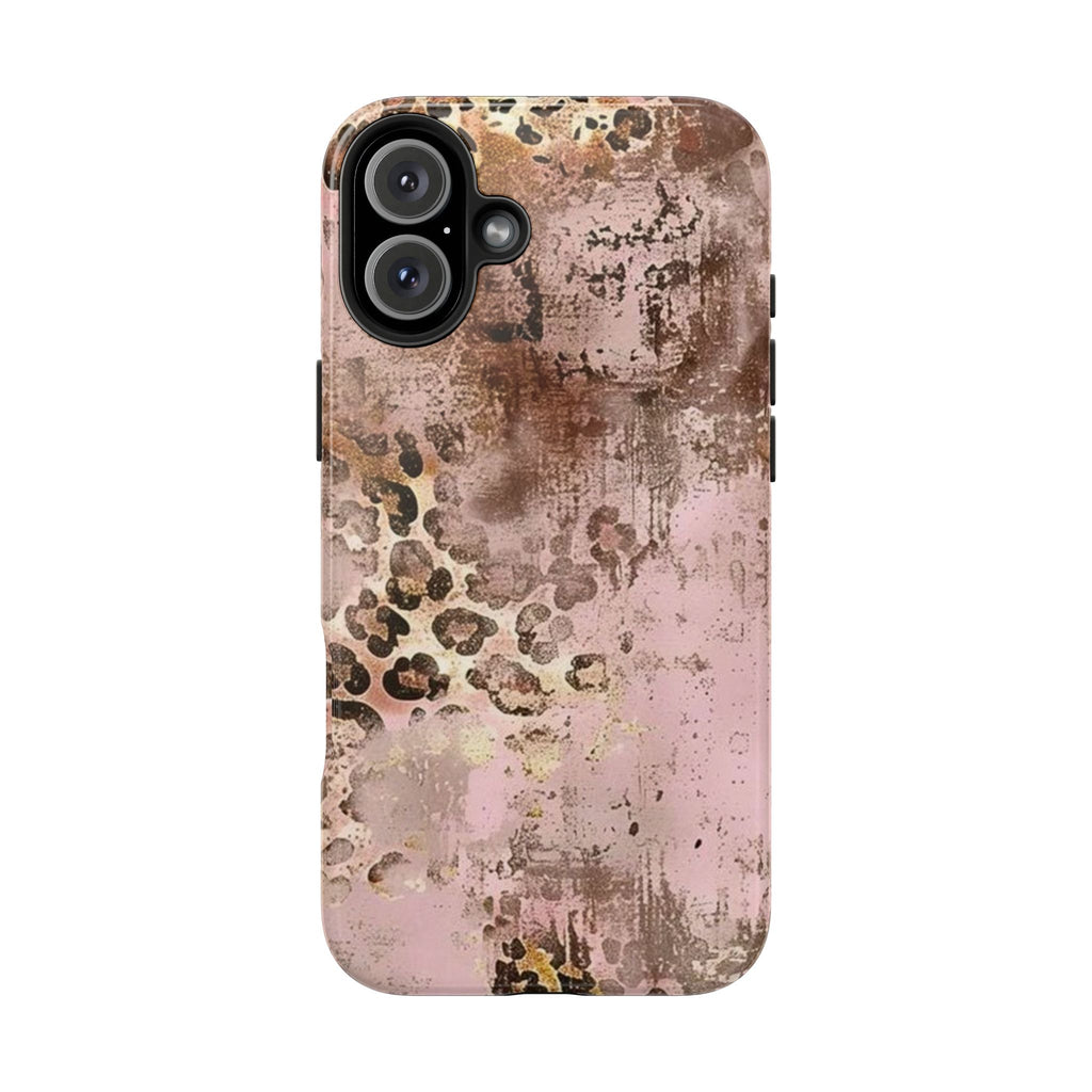 Abstract Cheetah Tough Phone Cases
