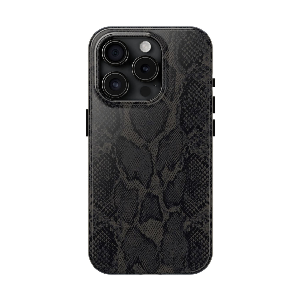 Stylish Snake Skin Phone Case, Tough Phone Cover for Protection, Customizable Design, Gift for Tech Lovers, Unique Cell Phone Accessory