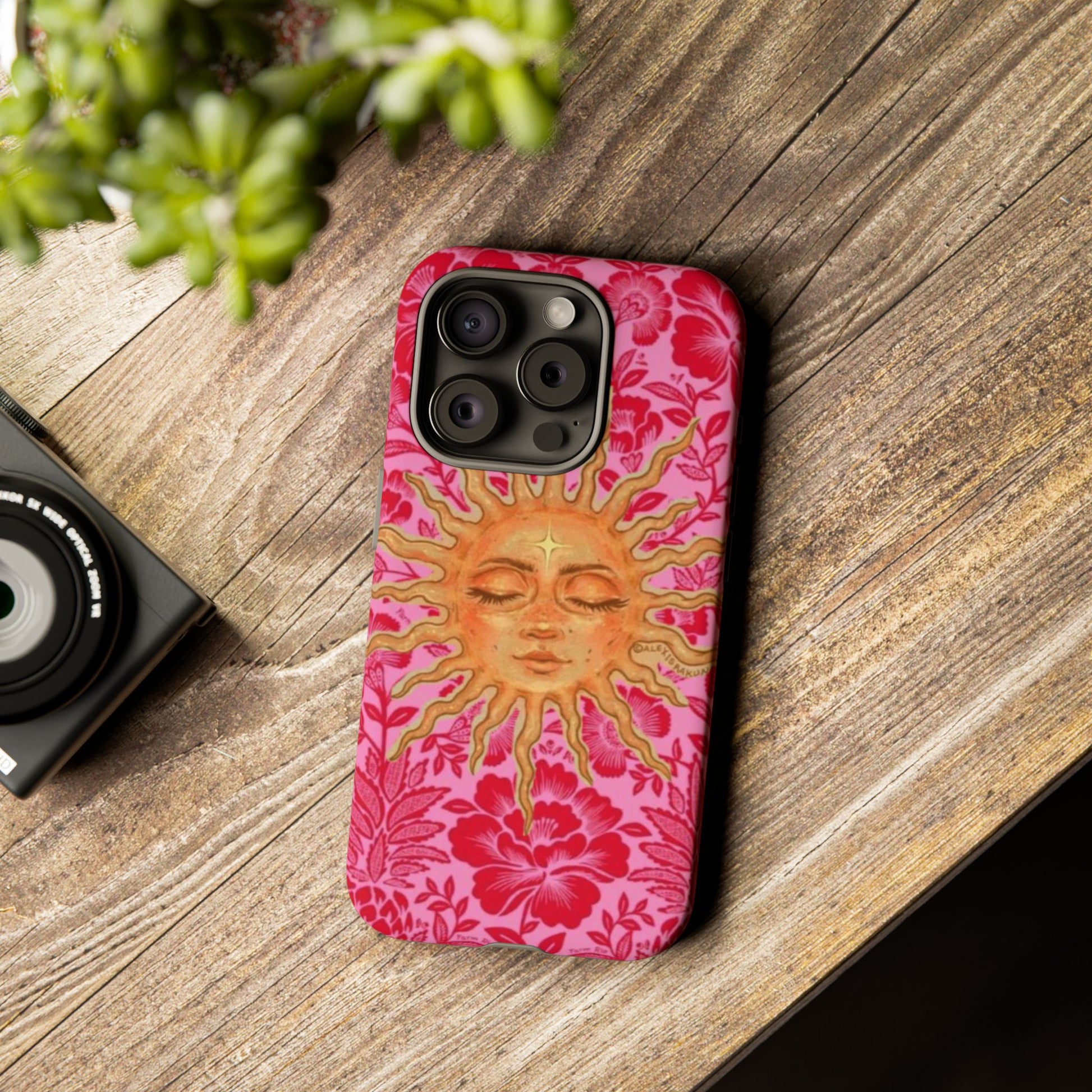 Pinky Sunny Phone Case