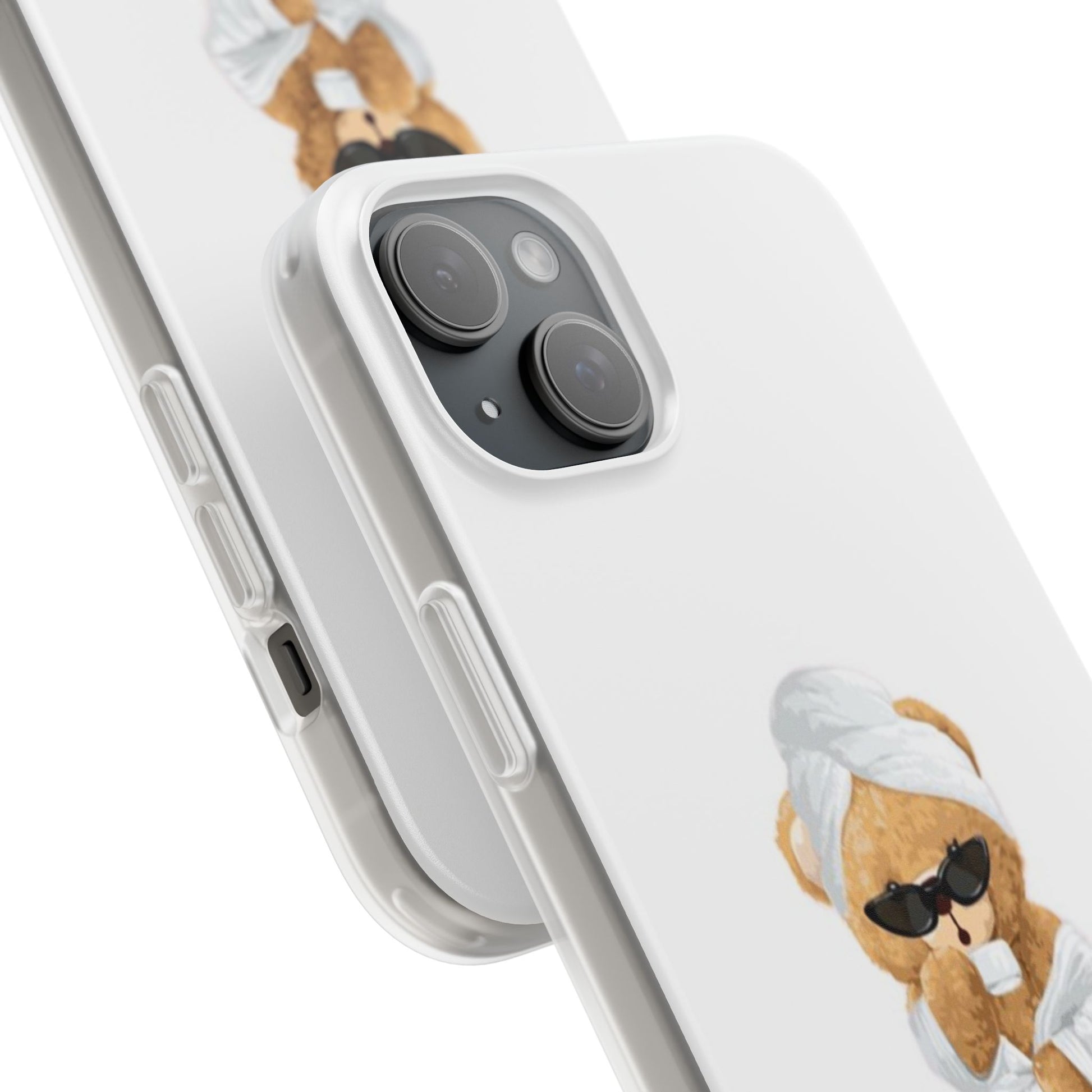 Relaxing Bear Soft Girl Phone Case